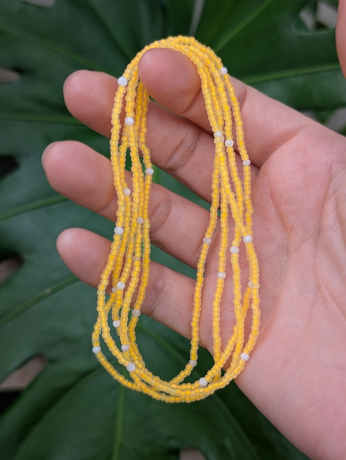 Light Orange - Salty Babe Neon Anklet