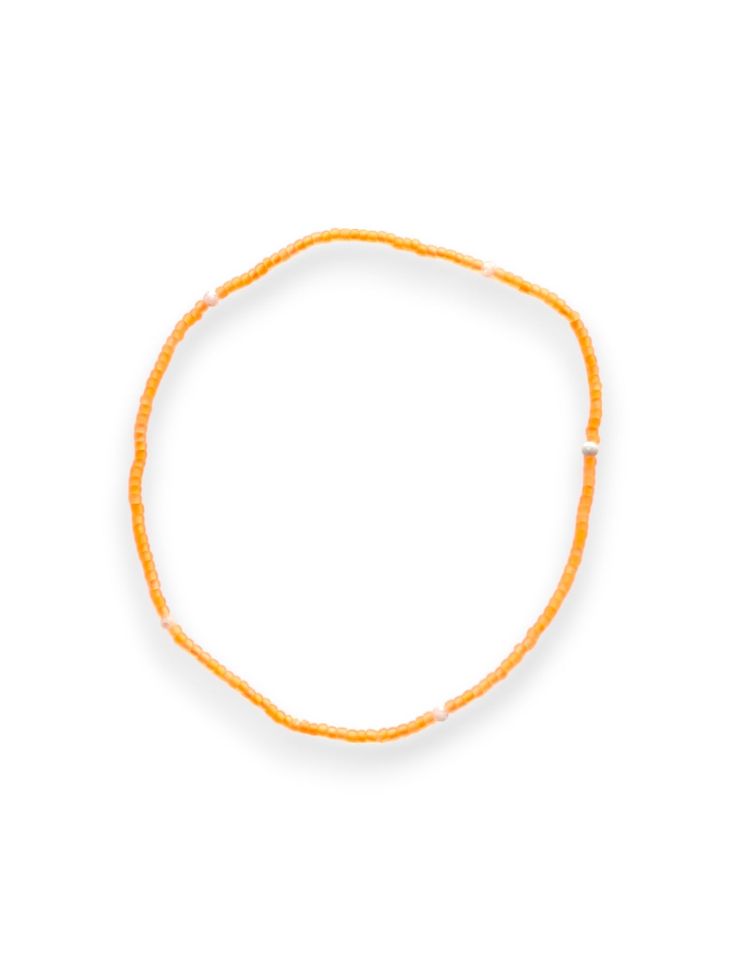 Orange - Salty Babe Neon Anklet