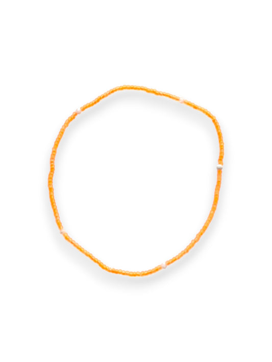 Orange - Salty Babe Neon Anklet