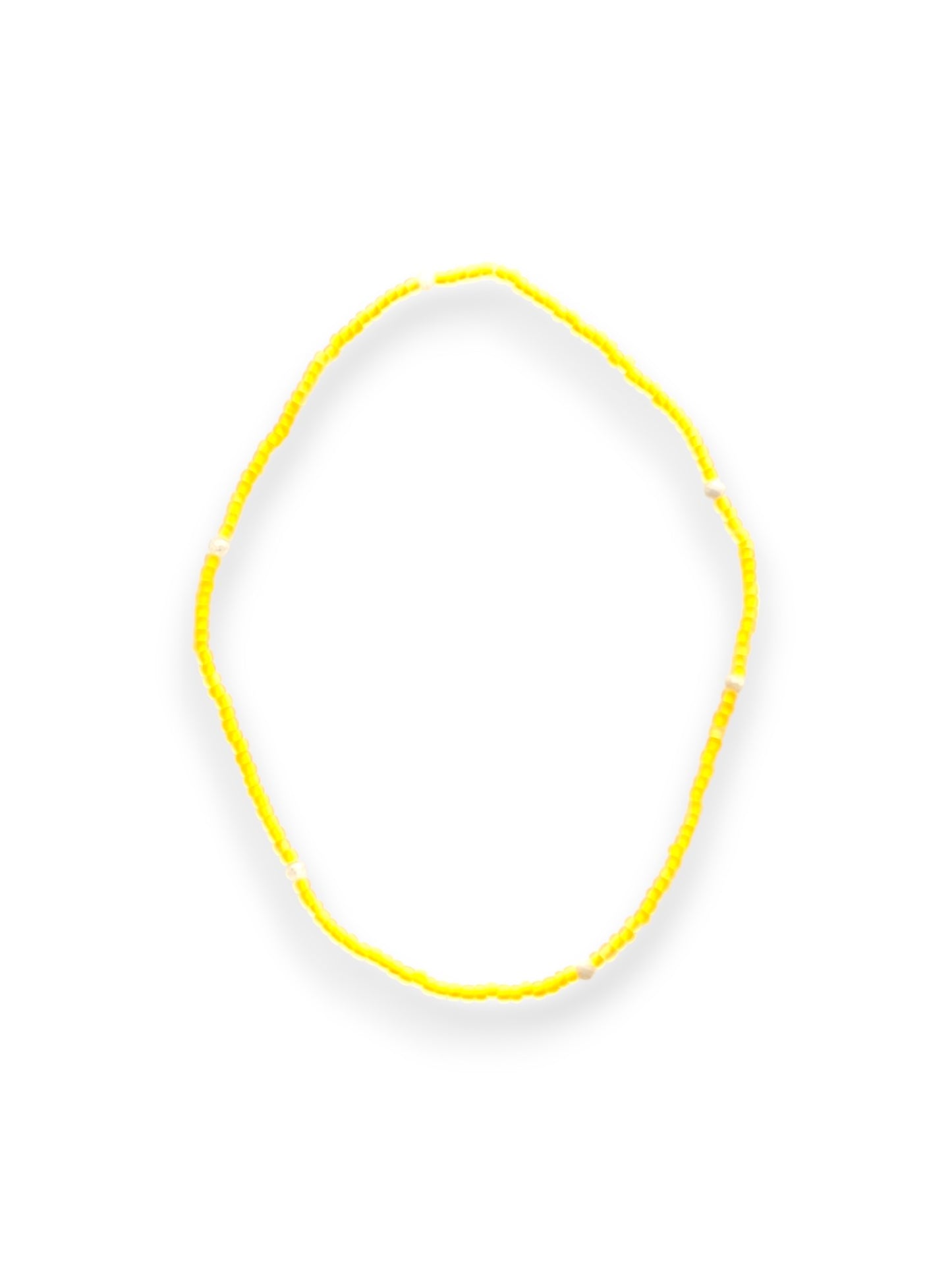 Light Orange - Salty Babe Neon Anklet