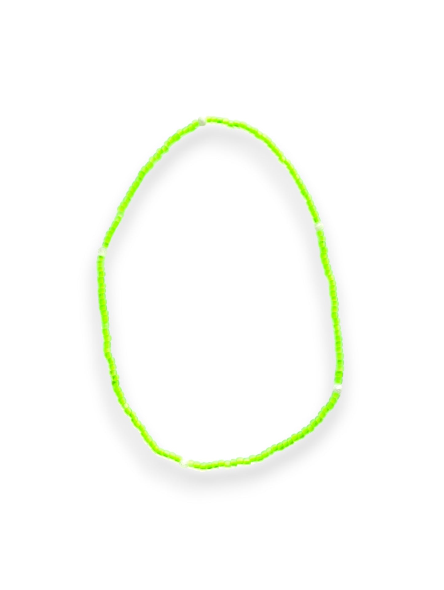Lime - Salty Babe Neon Anklet