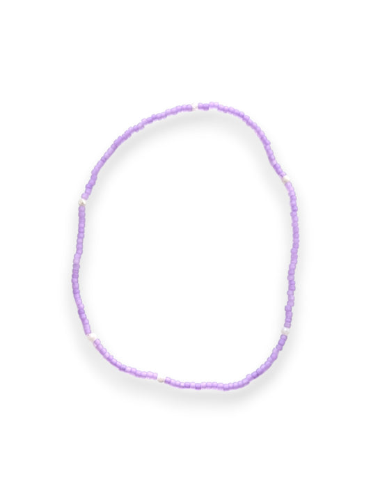 Lilac - Salty Babe Neon Anklet