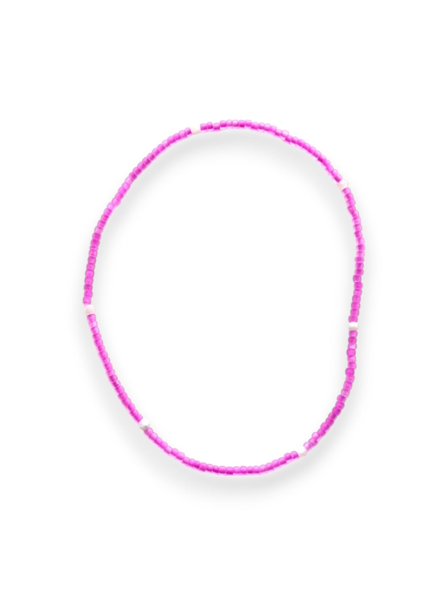 Wild Orchid Purple - Salty Babe Neon Anklet