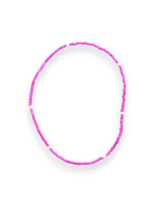 Wild Orchid Purple - Salty Babe Neon Anklet