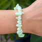 Mint Green - Sea Glass Puka Bracelet