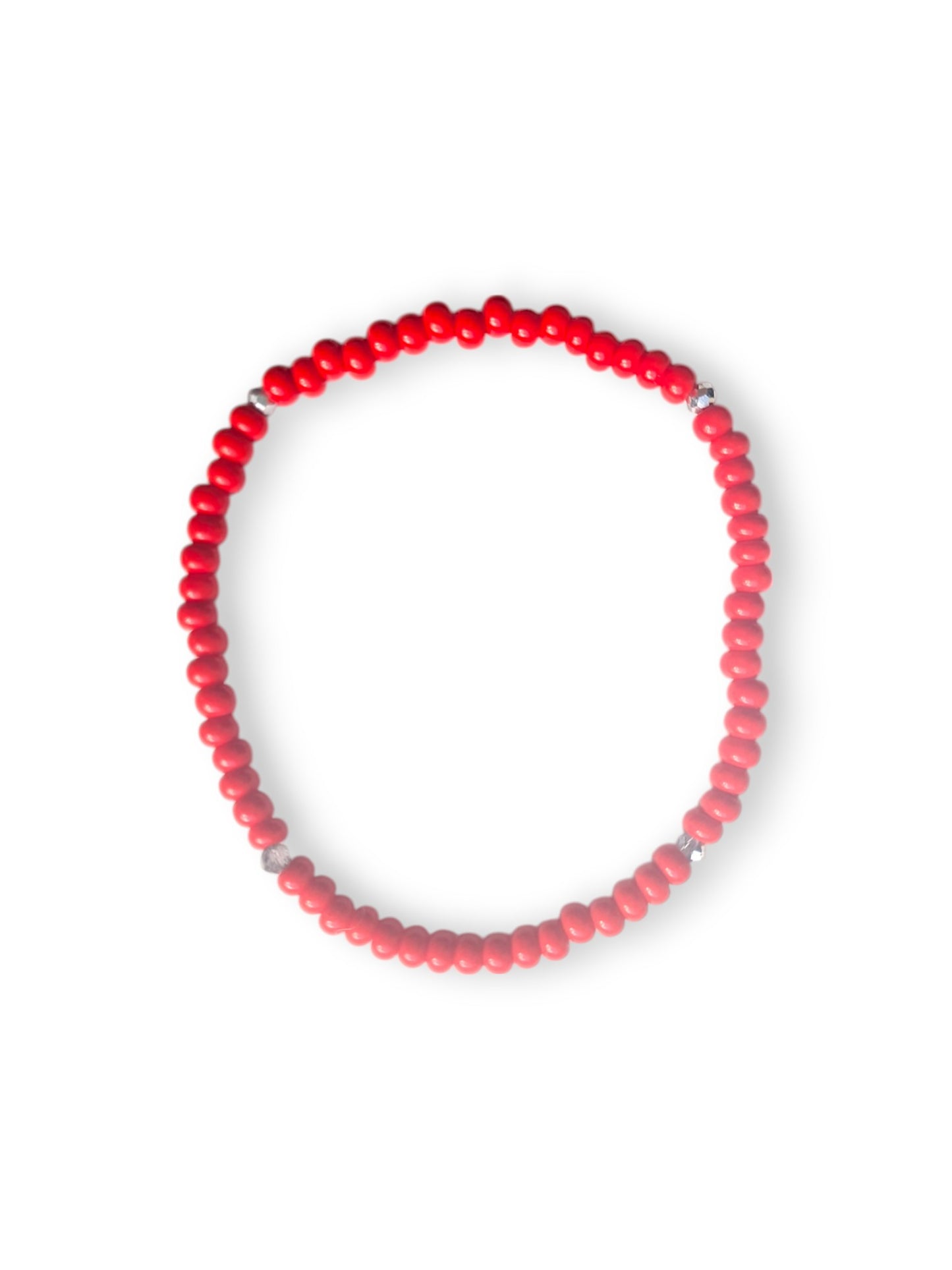 Sparkle Stacker Bracelet - Red