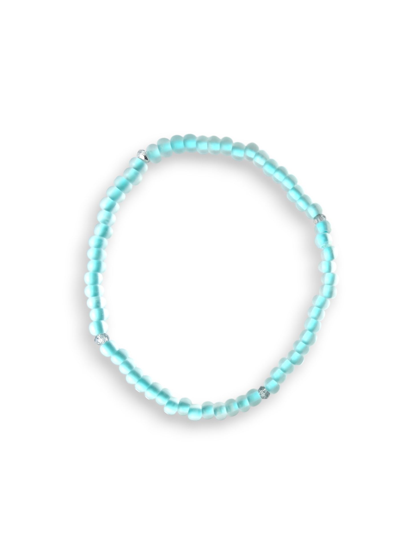 Sparkle Stacker Bracelet - Sky Blue
