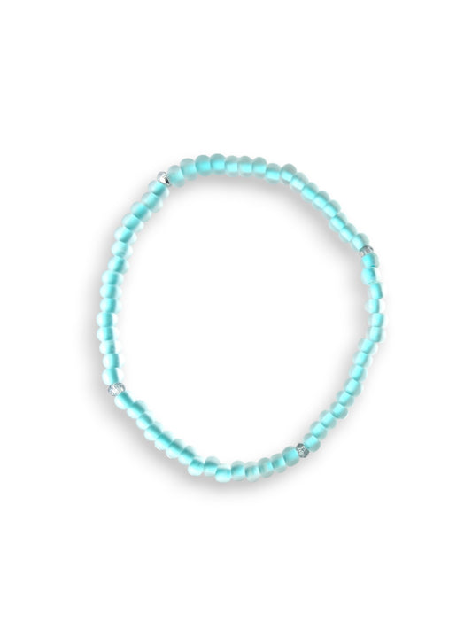 Sparkle Stacker Bracelet - Sky Blue