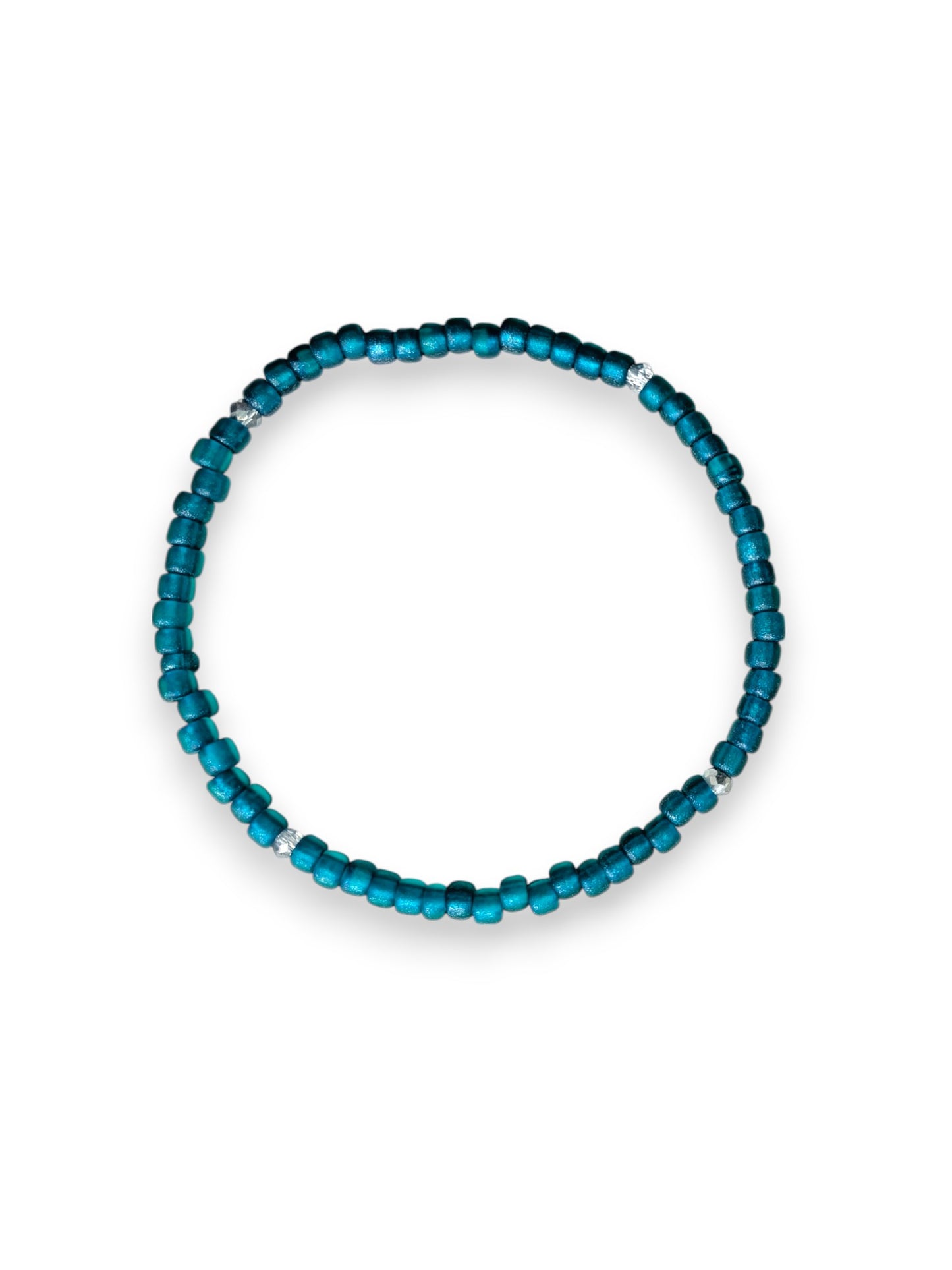 Sparkle Stacker Bracelet - Blue Lagoon