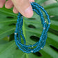 Sparkle Stacker Bracelet - Blue Lagoon