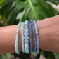 Sparkle Stacker Bracelet - Sky Blue