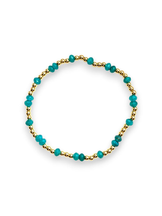 Aqua Stone Coastal Gems Bracelet