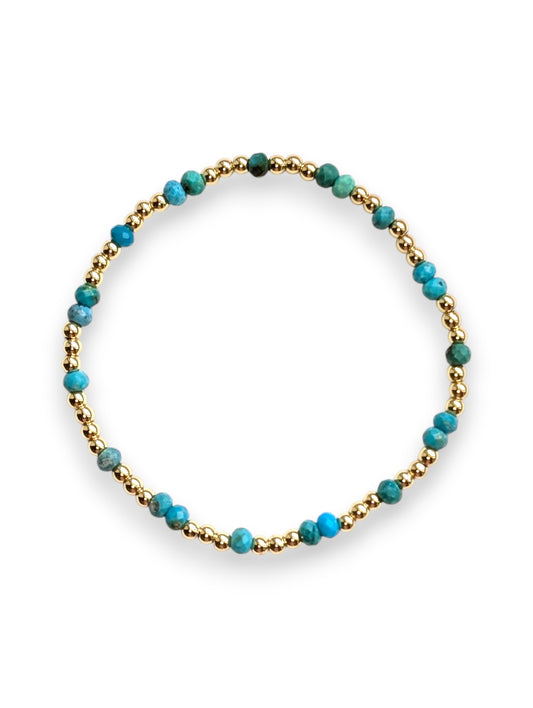 Turquoise Coastal Gems Bracelet
