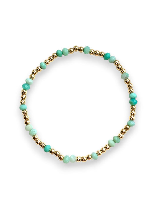Chrysoprase Coastal Gems Bracelet