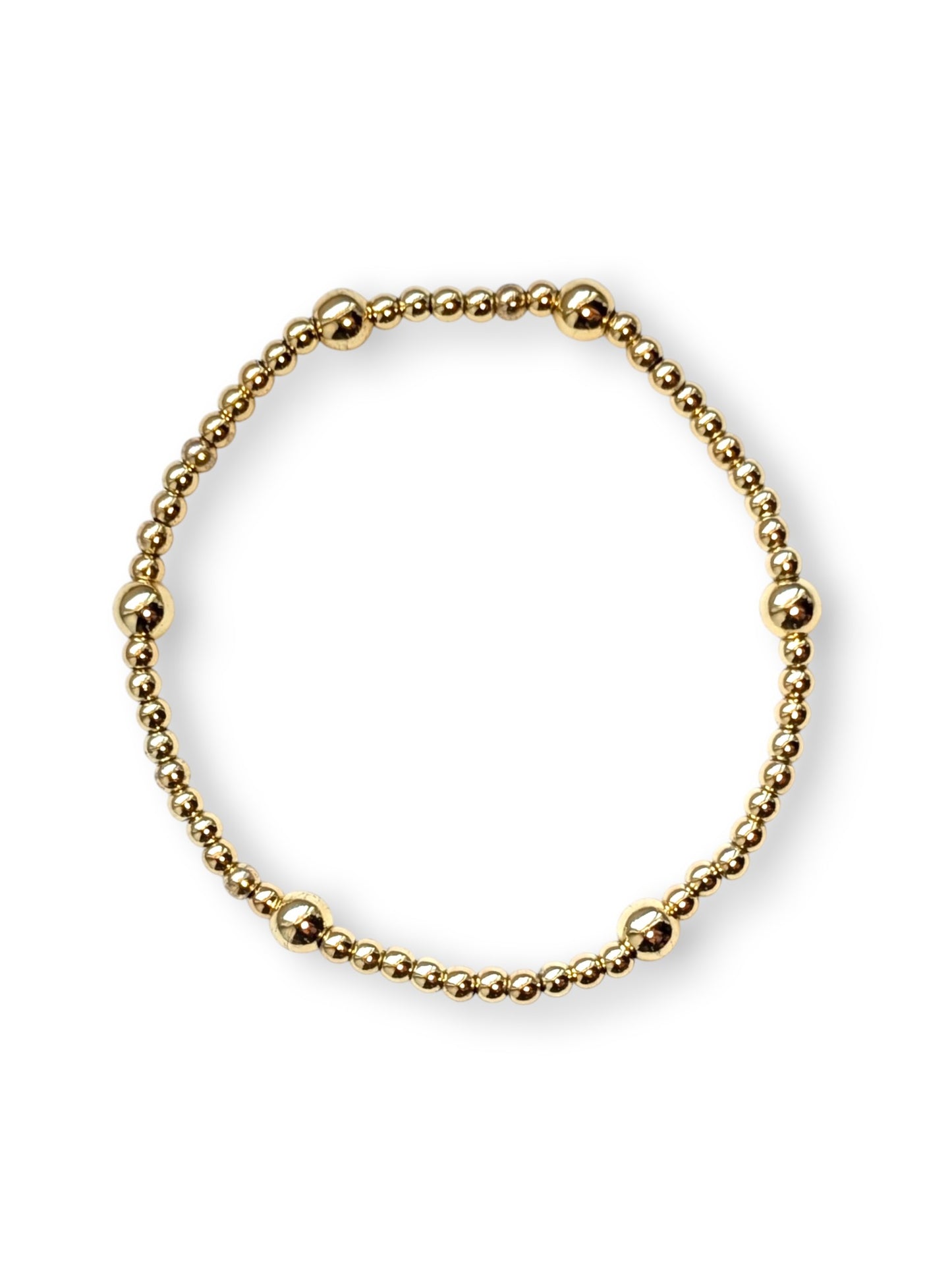 Gold Bubble Bracelet