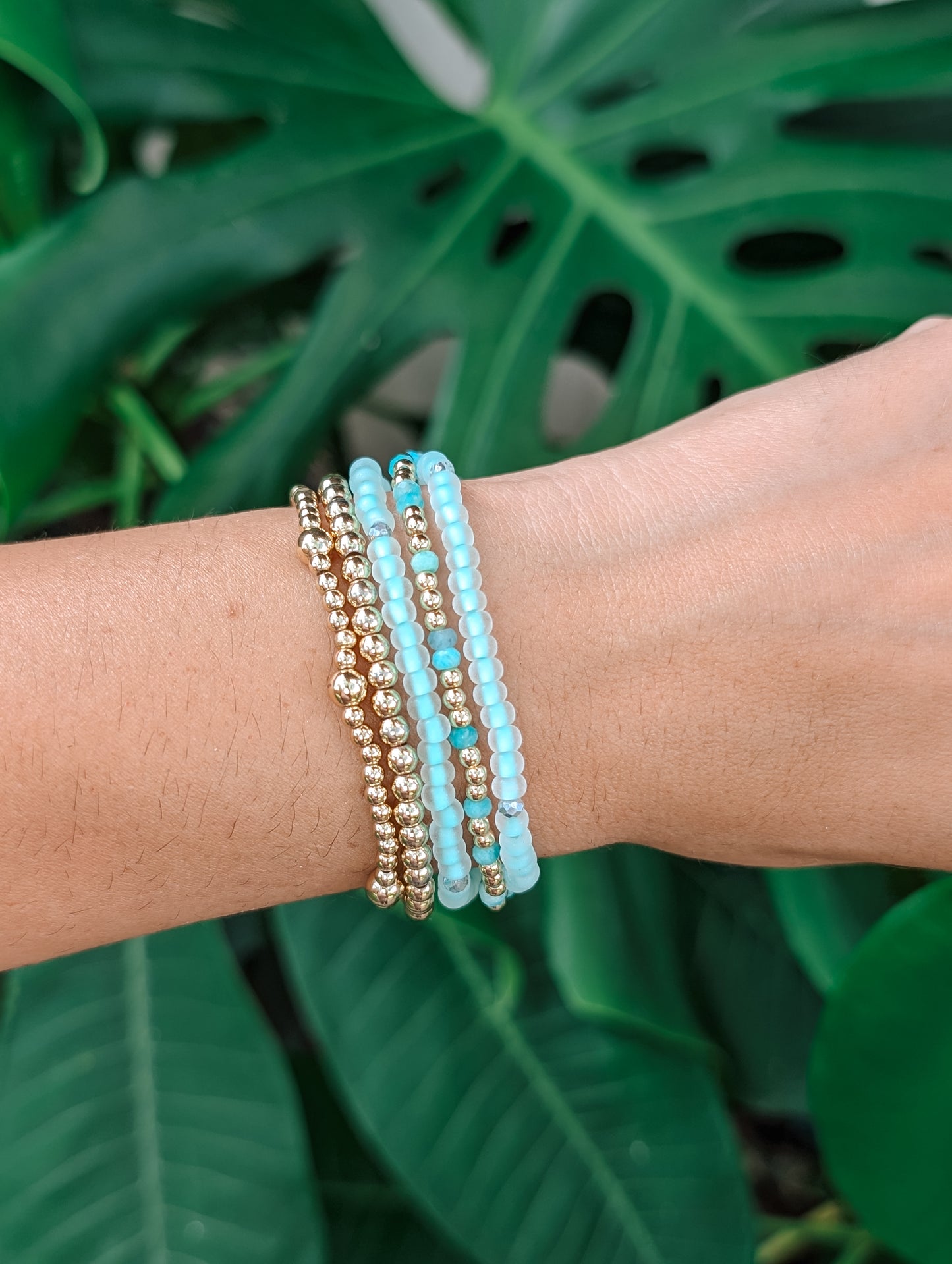 Gold Bubble Bracelet