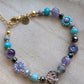 Shell We Dance Floral Beaded Bracelet