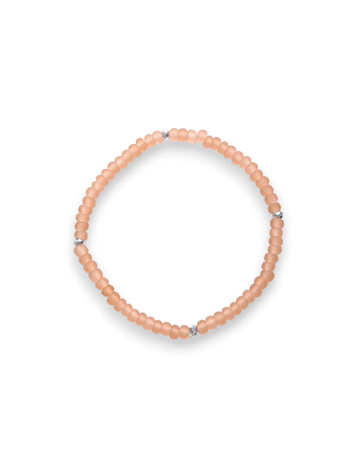 “Sunburnt Glow Sparkle Stackler bracelet – faceted beads with rhinestone accents, fall florals jewelry.”