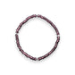 Amethyst Haze Sparkle Stackler bracelet – faceted beads with rhinestone accents, fall florals jewelry.”