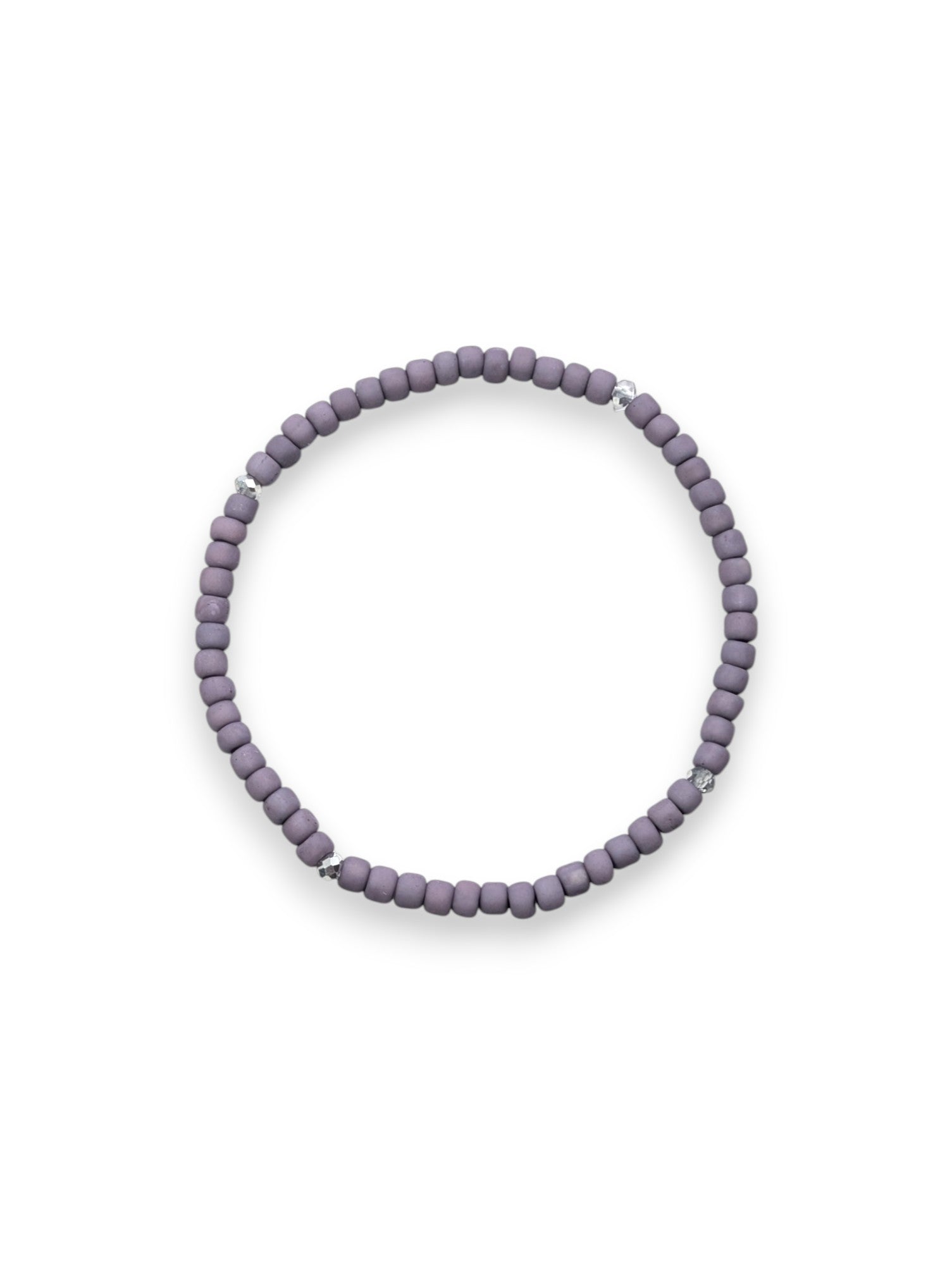 Dusk Petals Sparkle Stackler bracelet – faceted beads with rhinestone accents, fall florals jewelry