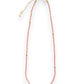 Just Peachy Beaded Choker Necklace