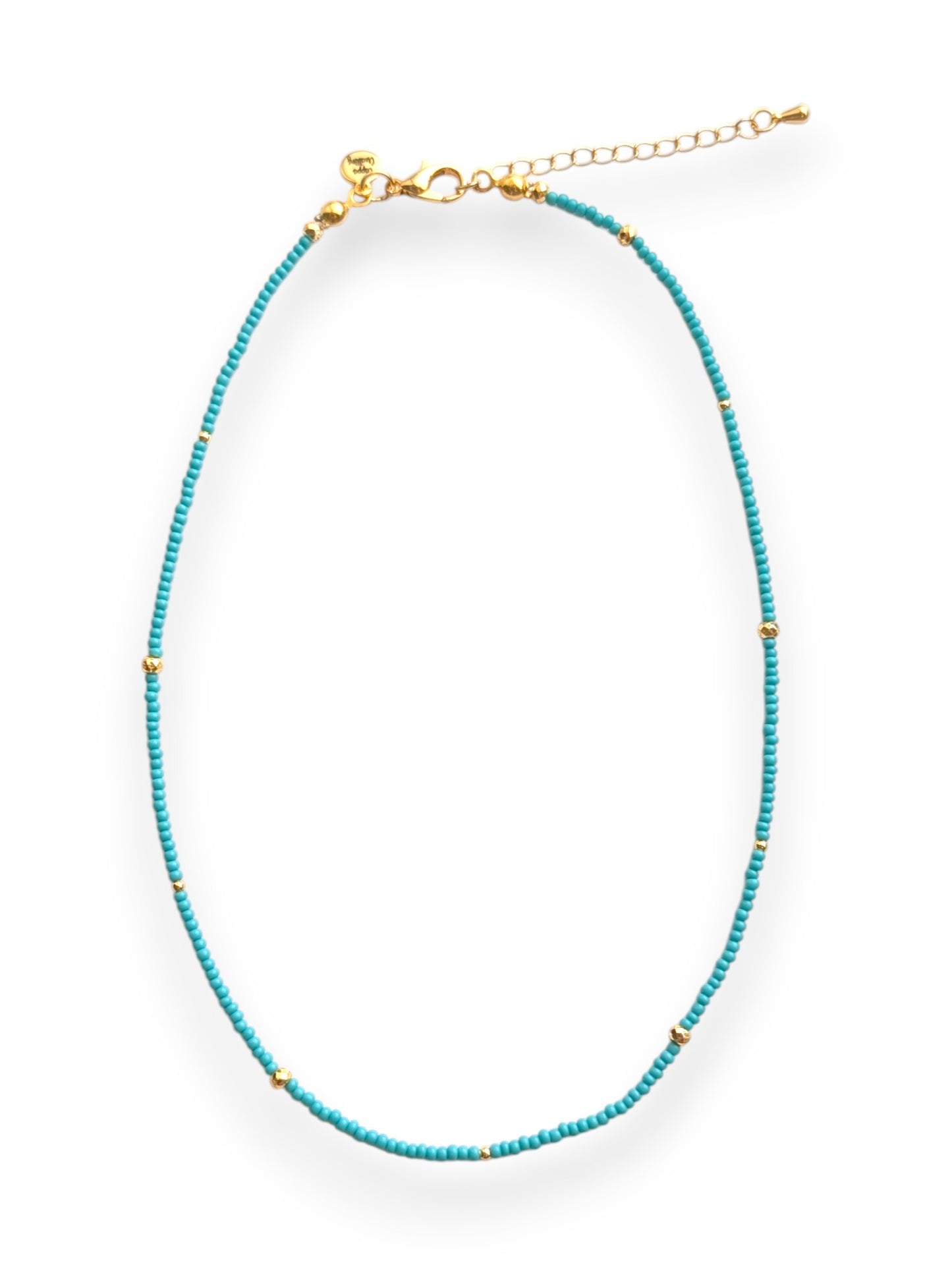 Shoreline Beaded Choker Necklace