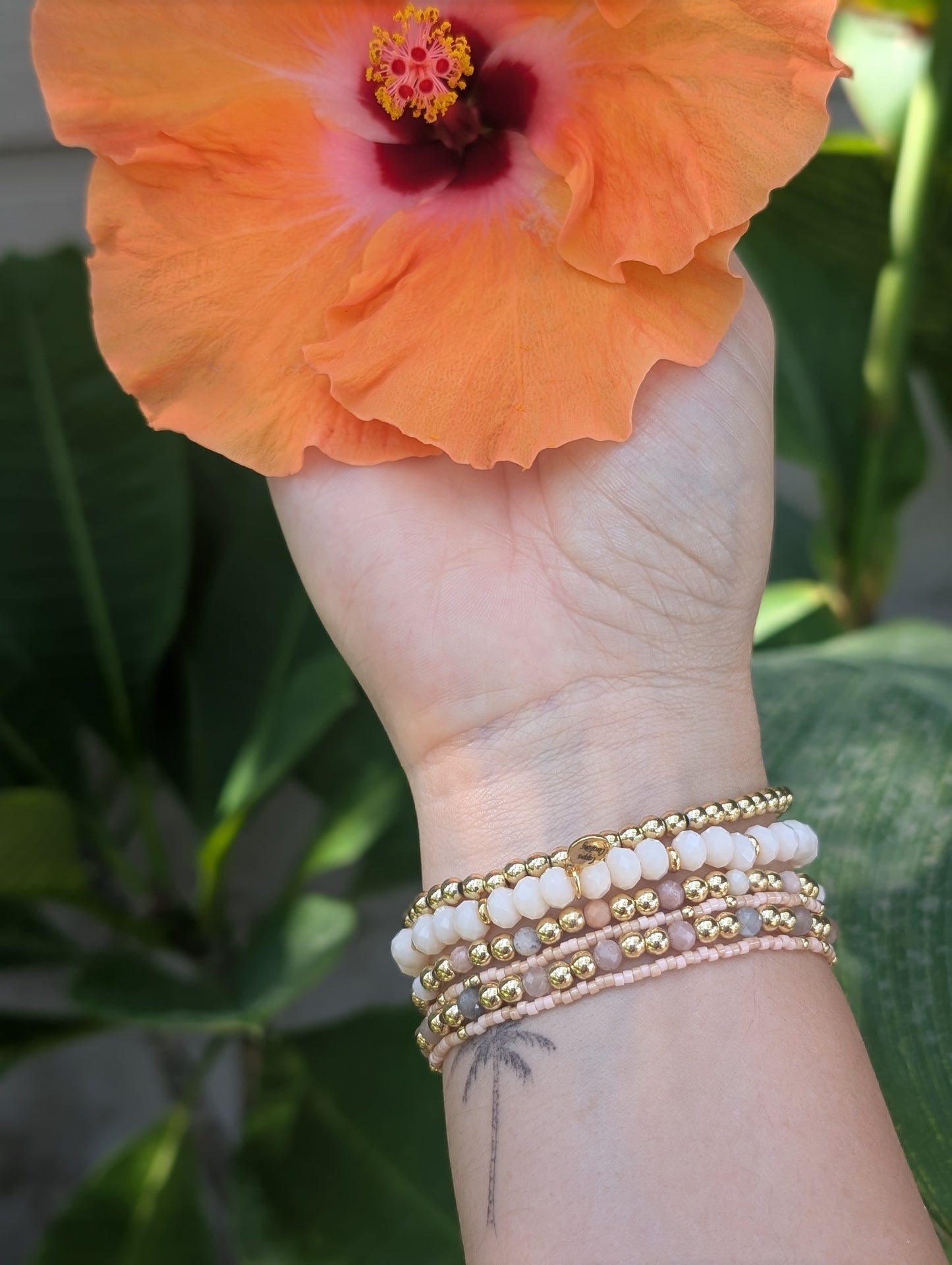 The Mini Bracelet - Skinny dipped Nude