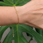 Dainty Paperclip Chain Bracelet