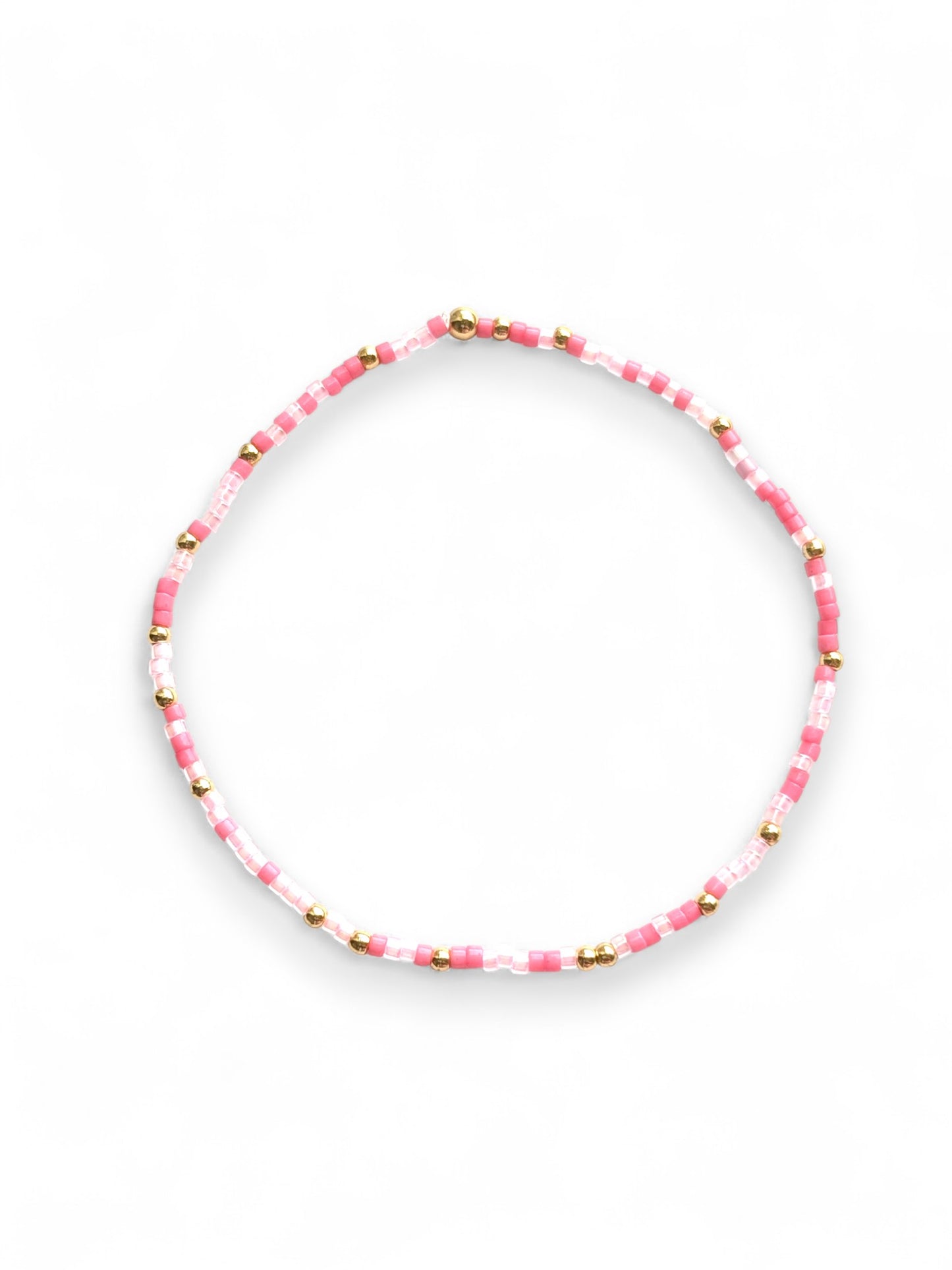 The Mini Bracelet - Preppy Pink