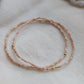 The Mini Bracelet - Skinny dipped Nude