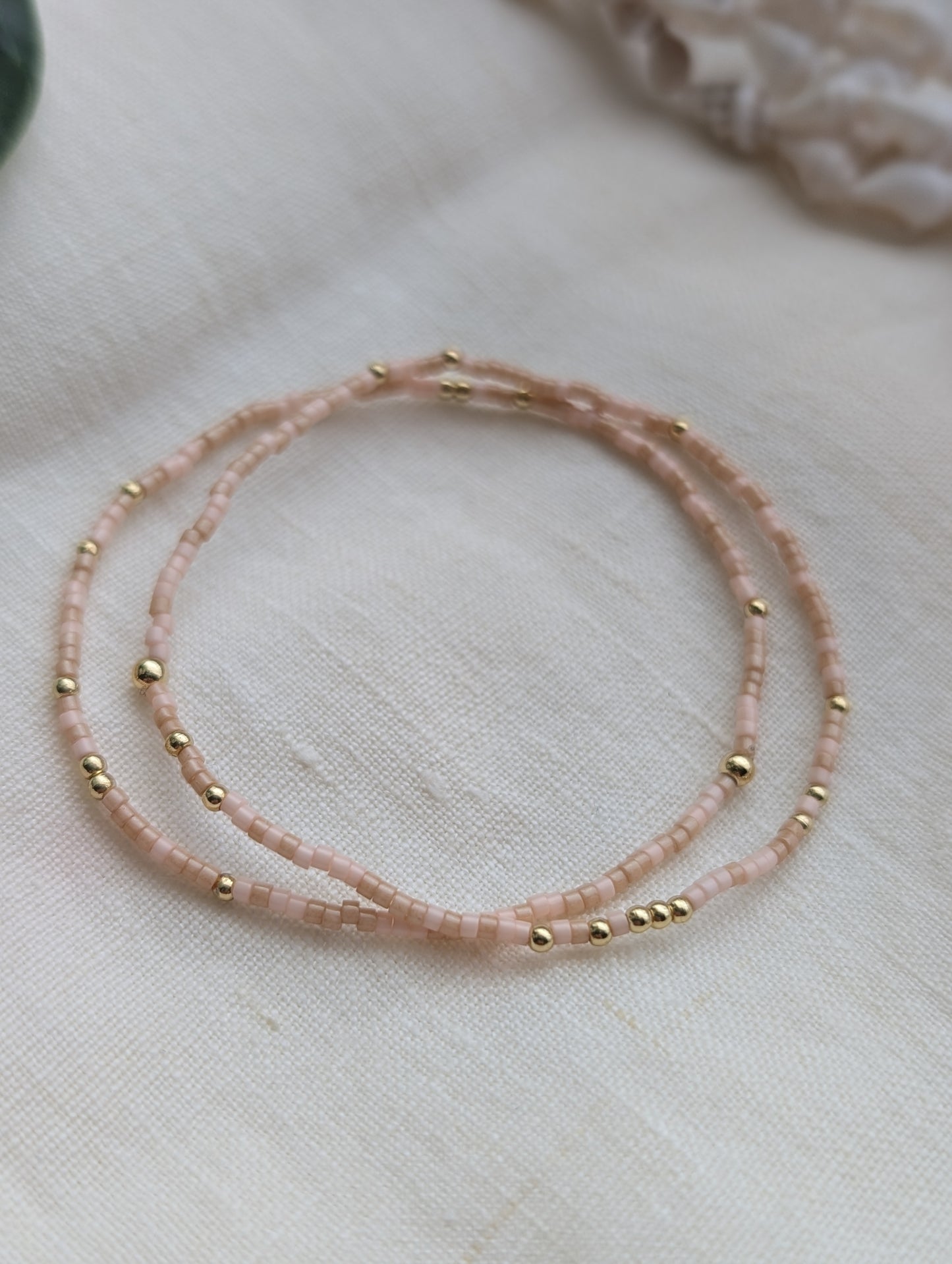 The Mini Bracelet - Skinny dipped Nude