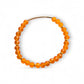 Golden Sun Orange Gold Bar Bracelet