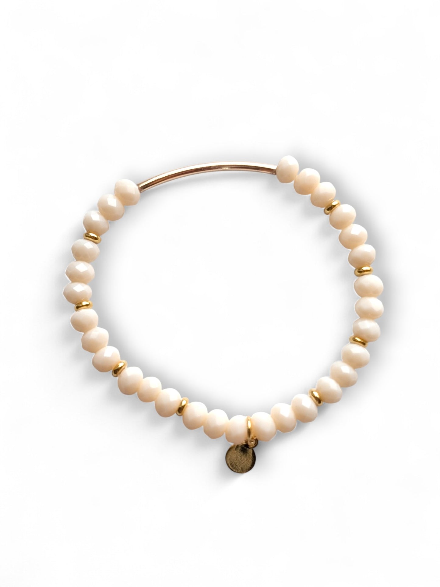 Creamsicle Gold Bar Bracelet