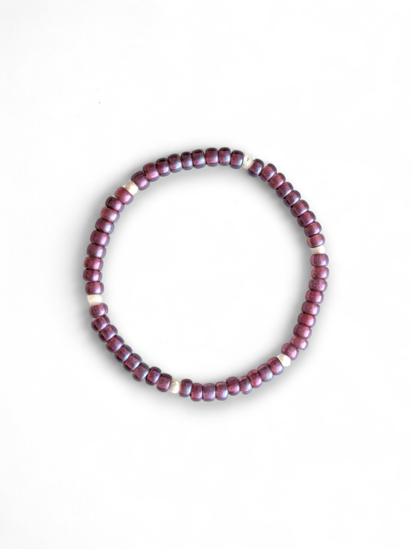 Pearly Luster Bracelet - Purple Mermaid