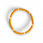 Pearly Luster Bracelet - Citrus Orange