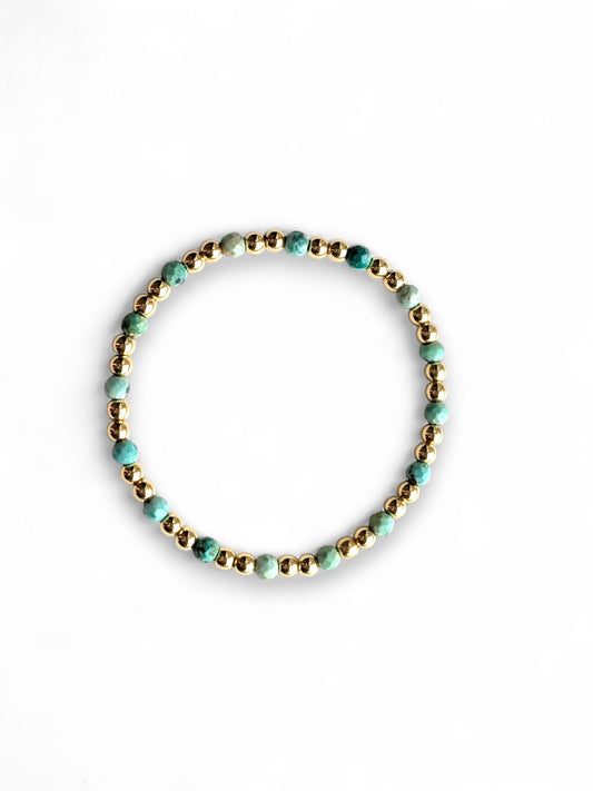Green Turquoise - Coastal Gems Bracelet