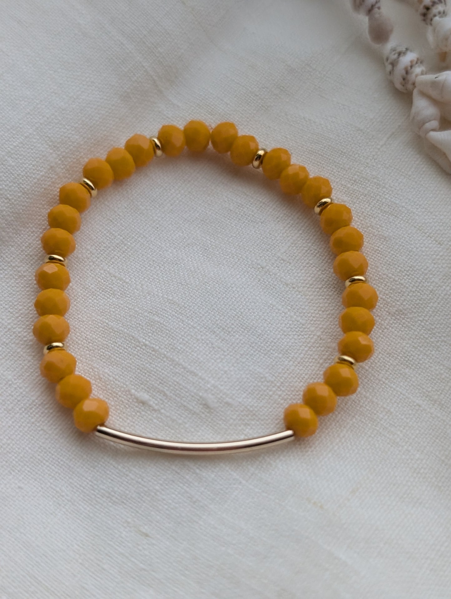 Marigold Gold Bar Bracelet