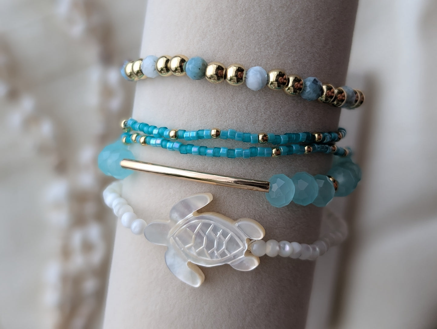 Atlantic Gold Bar Bracelet