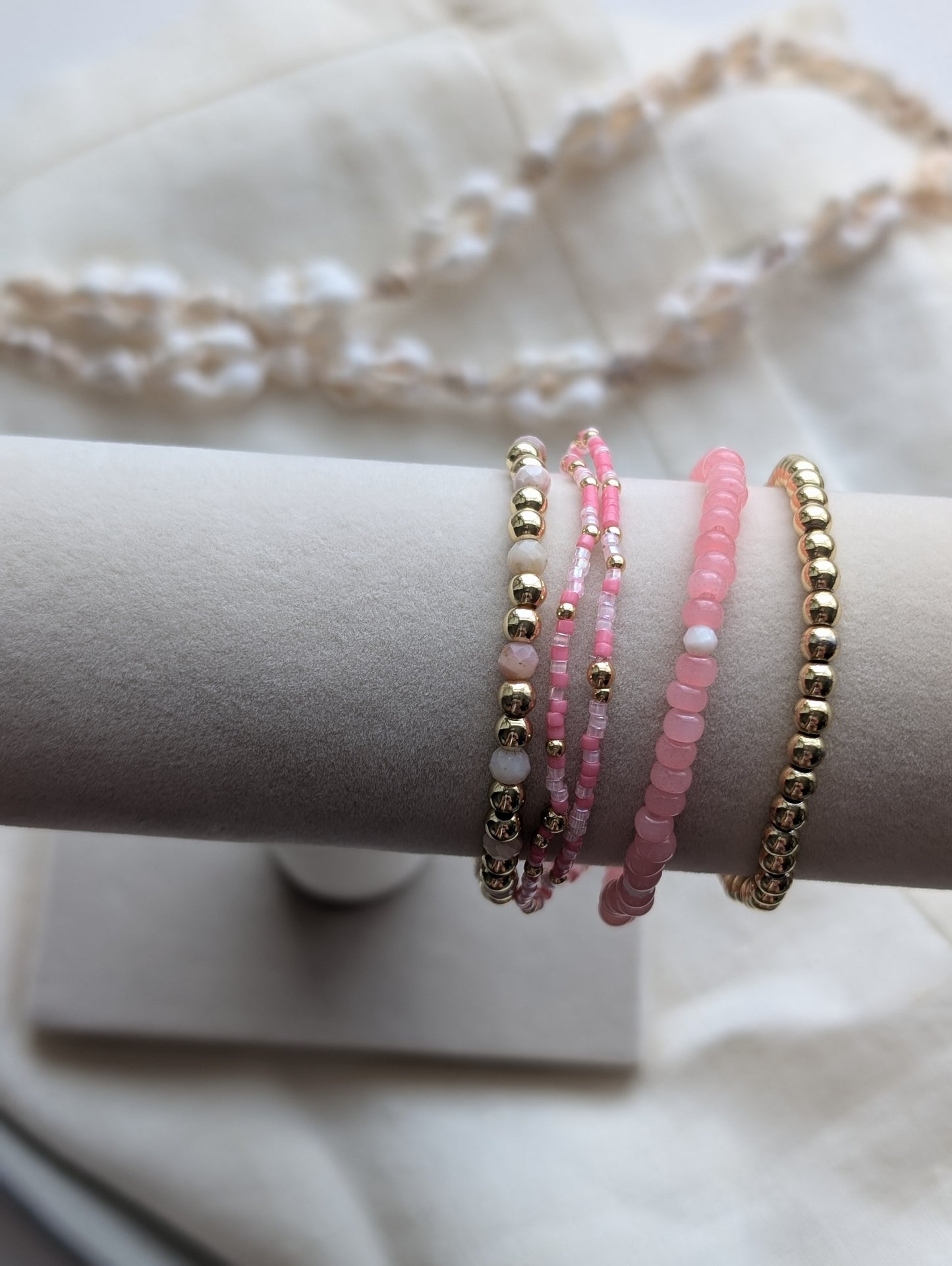 Pink Opal - Coastal Gems Bracelet