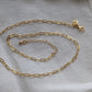 Dainty Paperclip Chain Necklace