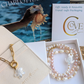 Mint Green Fire Opal 18k Gold Hand Chain | Mint Mojito