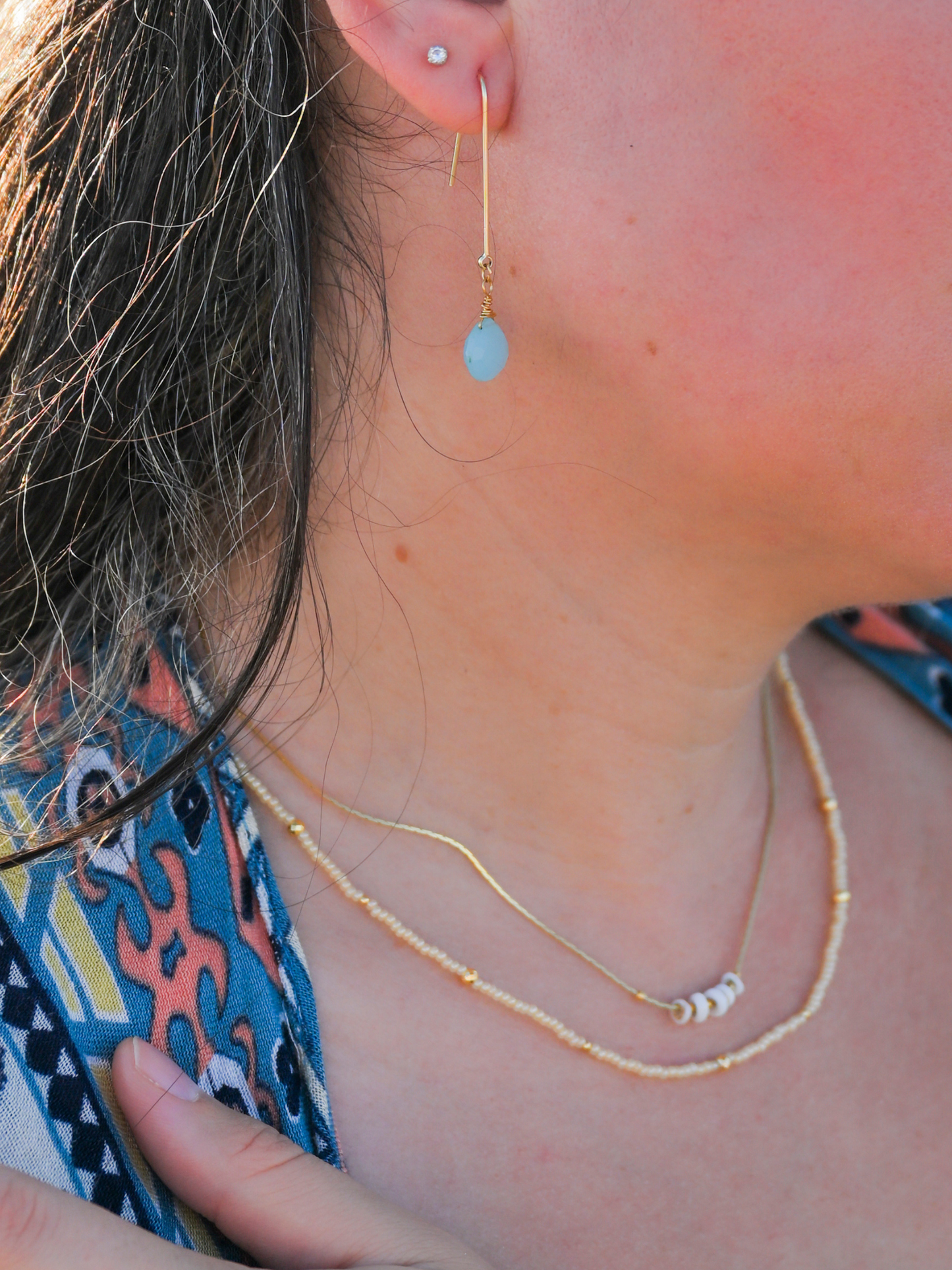 Caribbean Sea Earrings