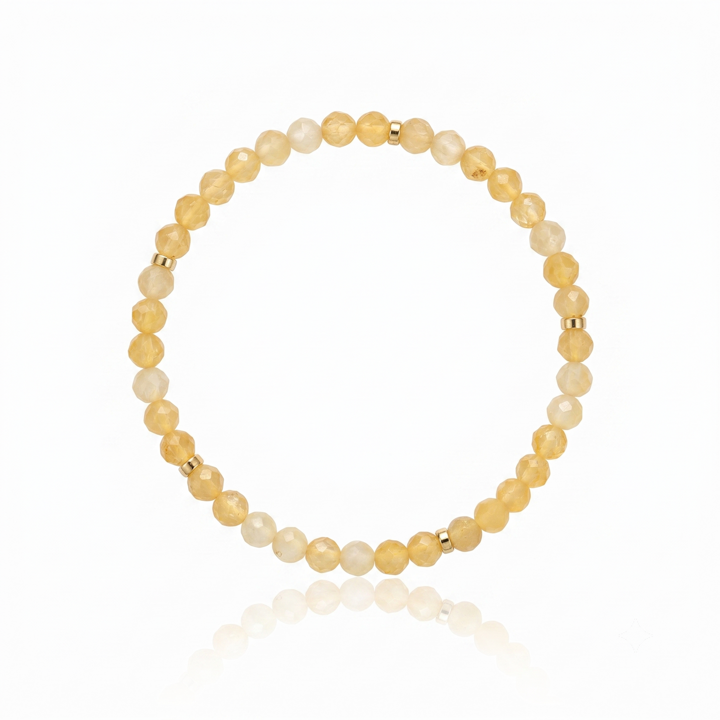 Pink & Yellow Gemstone Bracelet Stack | The Citrus Bloom Stack