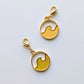 Wave Medallion Charm