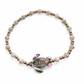 Abalone shell eas turtle stretch bracelet by Charlotte's Cove