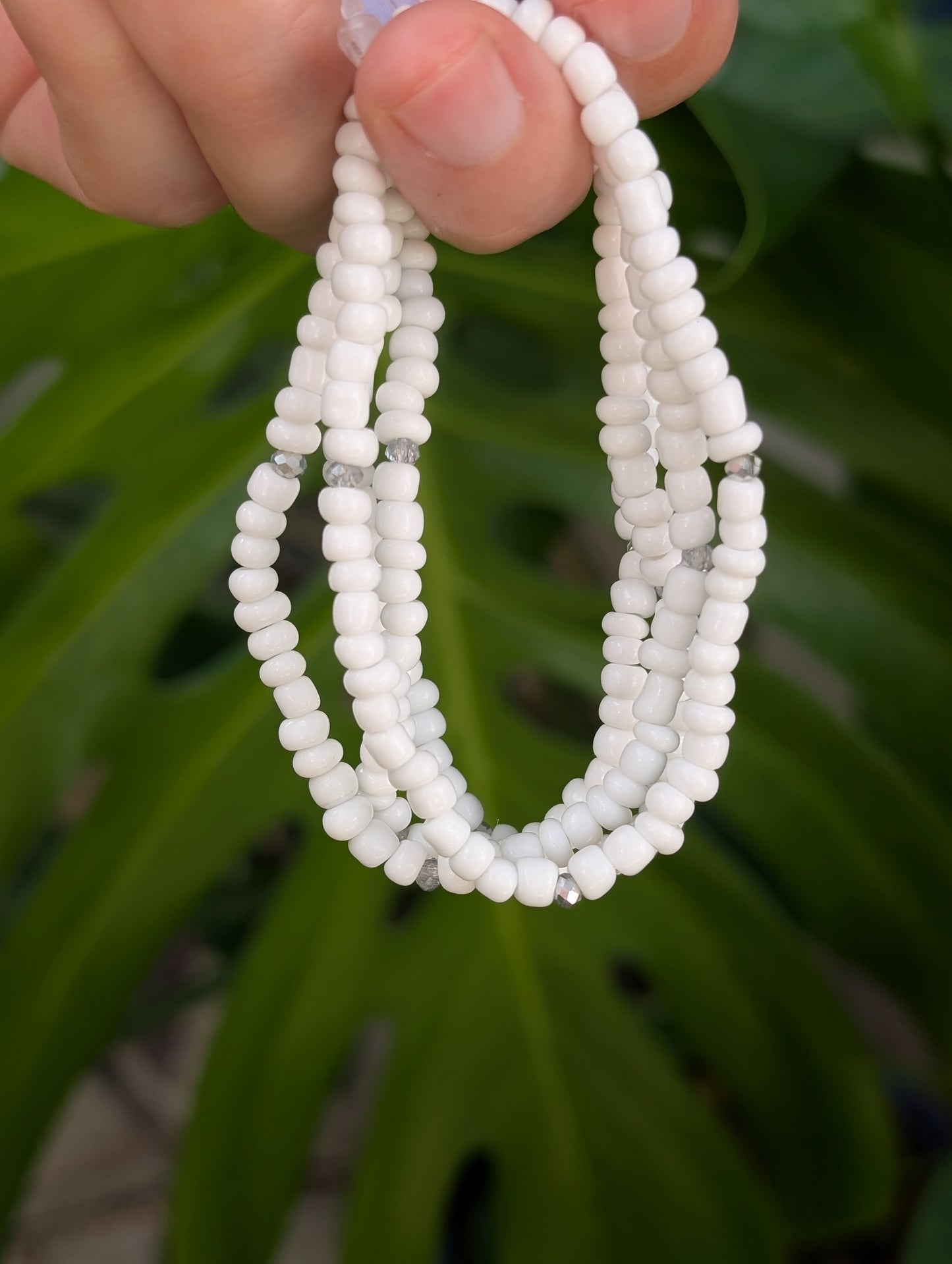 Sparkle Stacker Bracelet - White