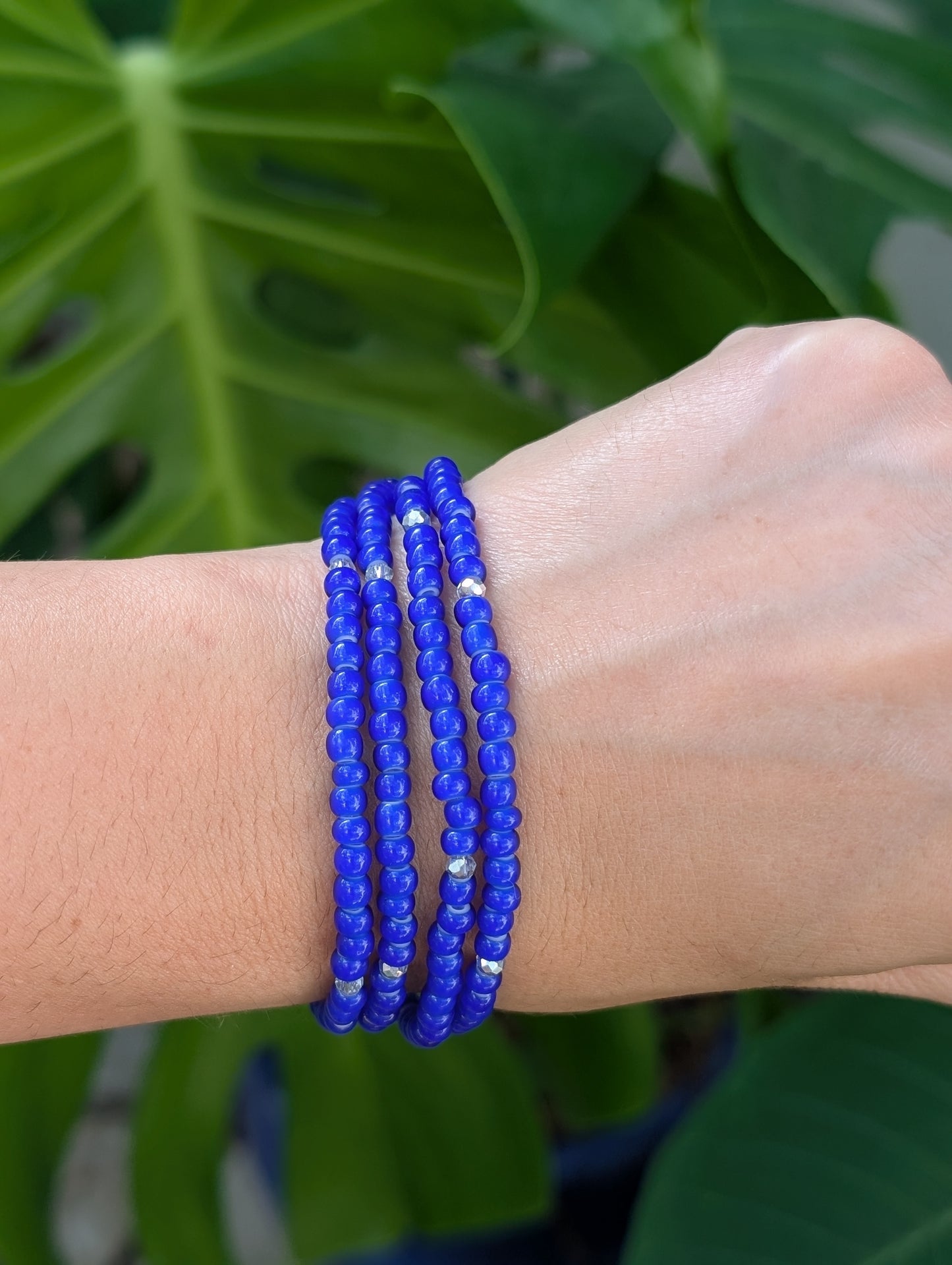 Sparkle Stacker Bracelet - Blue