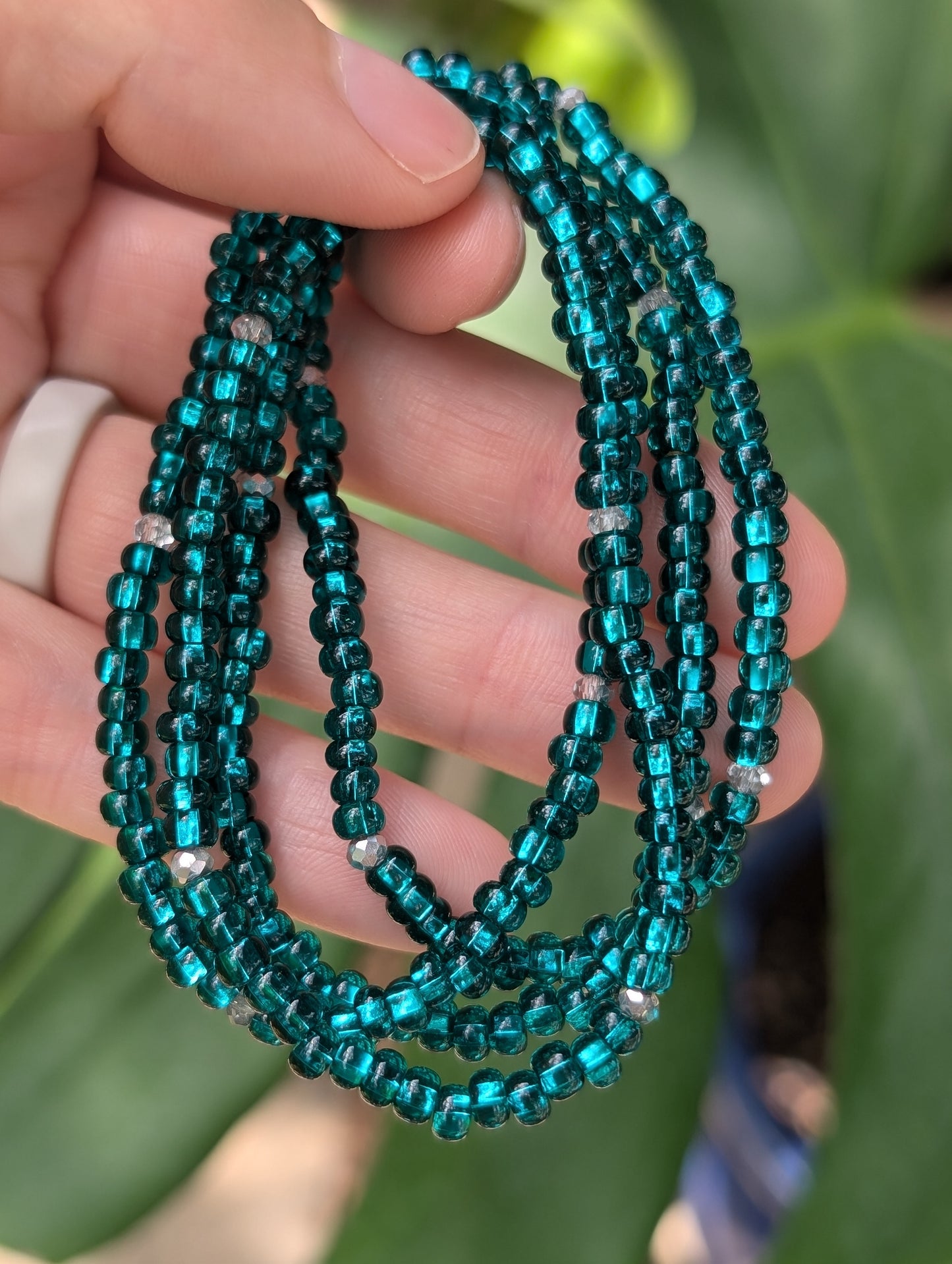 Sparkle Stacker Bracelet - Teal