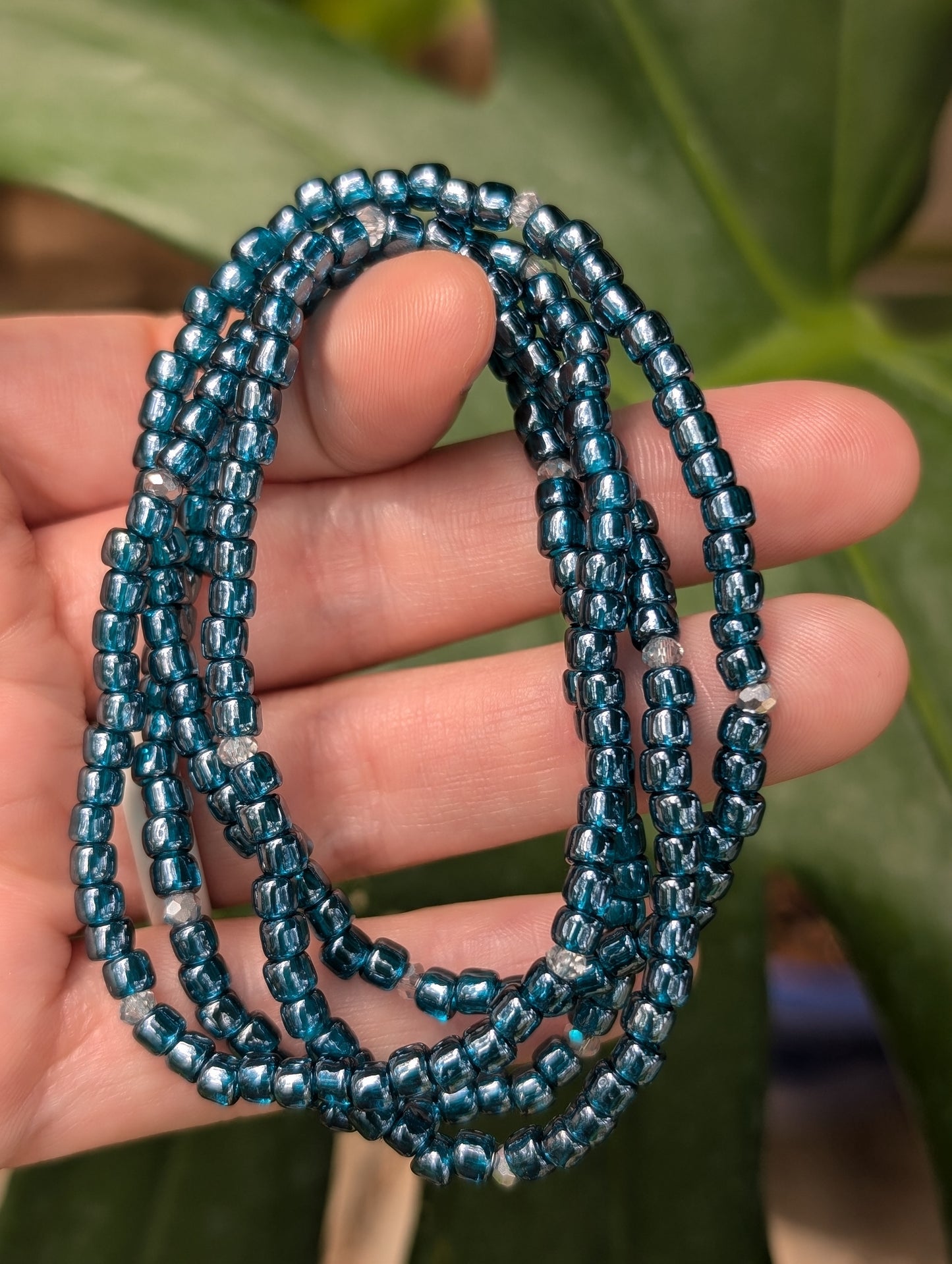 Sparkle Stacker Bracelet - Pearly Teal