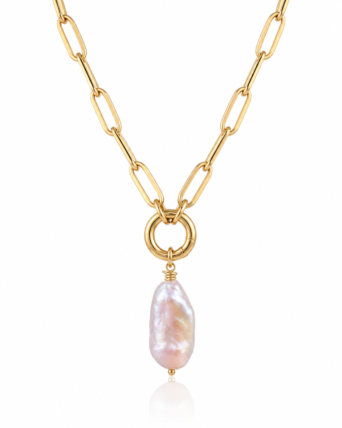 Rosé Resort Necklace & Earring Set | Curated Jewelry Look